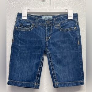 Women’s Junior Aeropostale Jean Shorts - 1/2